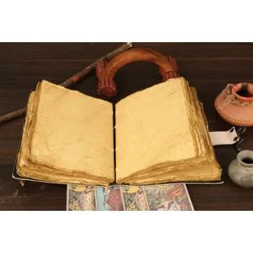 AGWANI HANDICRAFT Leather Spell Book Journal with Lock