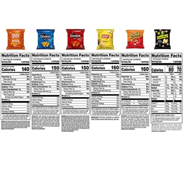 Frito Lay Classic Variety Pack for Family Snacks