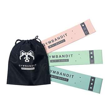 GYMBANDIT - The Heavy Set - 3 Ultra-Heavy Mini Loop Resistance Bands