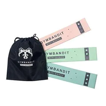 GYMBANDIT - The Heavy Set - 3 Ultra-Heavy Mini Loop Resistance Bands