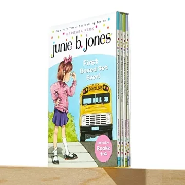 Junie B. Jones First Boxed Set Kids Books 1-4