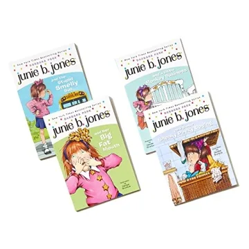 Junie B. Jones First Boxed Set Kids Books 1-4