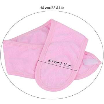 Tbestmax 6 Silicone Face Mask Brushes Facial Mud Applicator Clay Tools and 6 Spa Facial Headband Terry Cloth