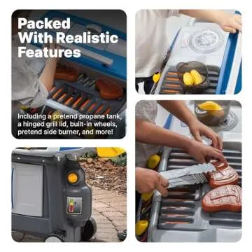 Interactive Step2 Sizzle & Smoke BBQ Grill for Kids