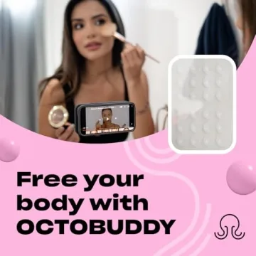 OCTOBUDDY MAX Silicone Suction Phone Mount for Selfies