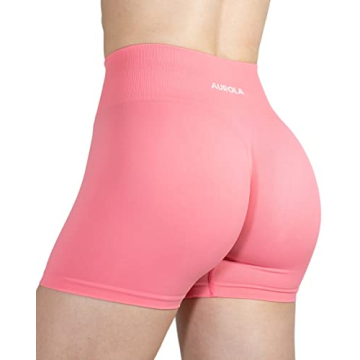 AUROLA Dream Collection Women's High Waist Workout Shorts