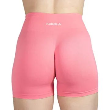 AUROLA Dream Collection Women's High Waist Workout Shorts