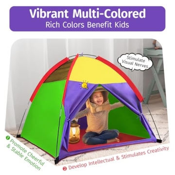 Alvantor Kids Tents - Vibrant Indoor Outdoor Play Tent