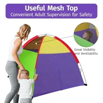 Alvantor Kids Tents - Vibrant Indoor Outdoor Play Tent