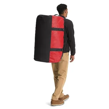 THE NORTH FACE Base Camp Duffel—XXL Red & Black
