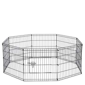 Dog Exercise Pen for Small Dogs - Versatile Playpen for Indoor & Outdoor Use