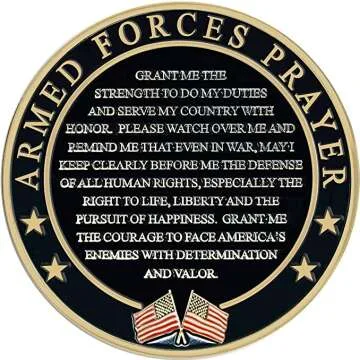 Prayer Coin - Spiritual Token for Meditation