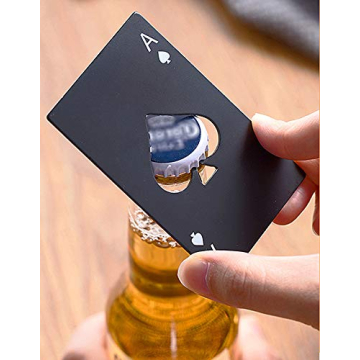Wine Bottle Opener Set - Credit Card Size & Stylish