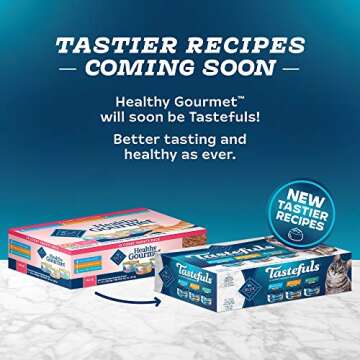 Blue Buffalo Healthy Gourmet Natural Adult Pate Wet Cat Food Variety Pack Chicken, Turkey & Chicken, Ocean Fish & Tuna 5.5-Oz Cans (12 Count- 4 of Each Flavor)