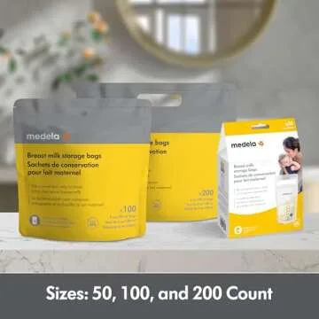 Medela Breast Milk Storage Bags, 50 Count