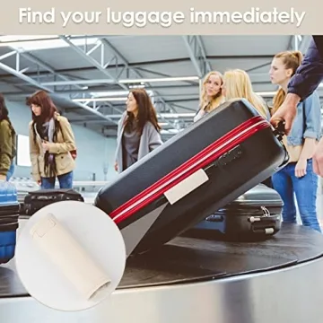 KINIVA Vegan Leather Luggage Handle Wraps 4 Pack Set