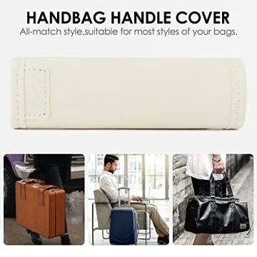 KINIVA Vegan Leather Luggage Handle Wraps 4 Pack Set