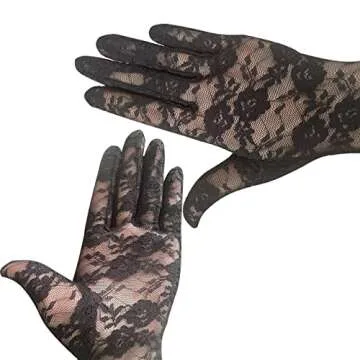 Monochef Women Long Lace Gloves – Elegant Fashion Accessory