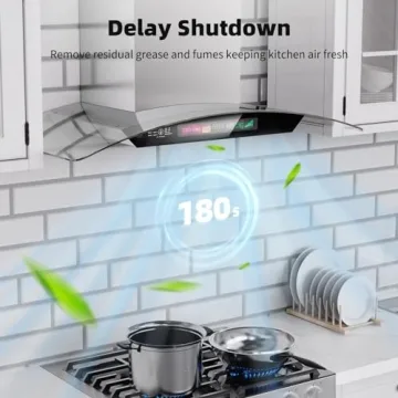 30" Wall Mount Range Hood with 900 CFM Smart Features