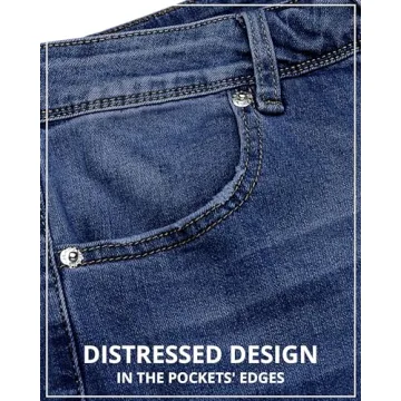 High Waisted Stretchy Wide Leg Jeans for Women | GRAPENT