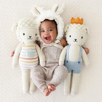 Cuddle + Kind Avery The Lamb 13" Doll - Heirloom Quality Gift