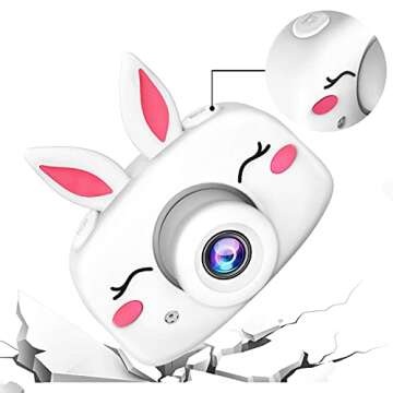 TURN RAISE Kids Photo Camera for Creative Adventures