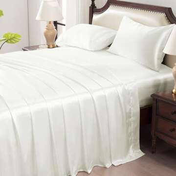 Luxury Satiny Bed Sheets for Comfort and Style
