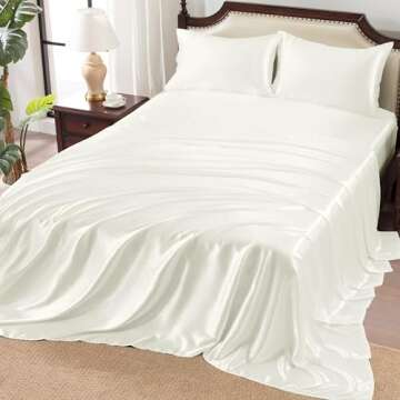 Luxury Satiny Bed Sheets for Comfort and Style