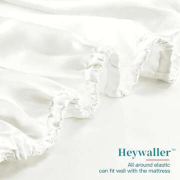 Luxury Satiny Bed Sheets for Comfort and Style