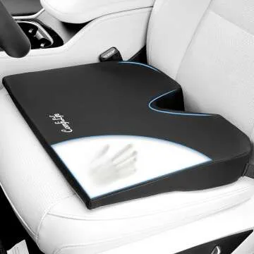 ComfiLife Memory Foam Car Seat Cushion for Pain Relief