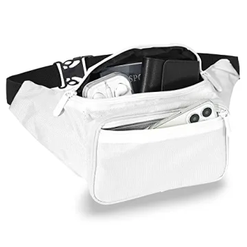 Stylish and Durable White Fanny Pack for All Adventures