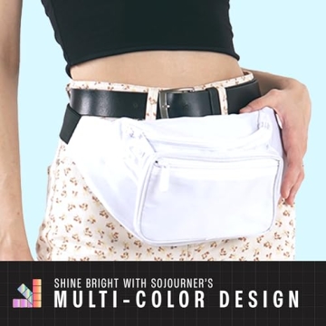 Stylish and Durable White Fanny Pack for All Adventures