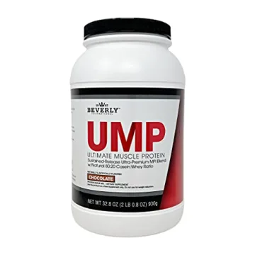 Beverly International UMP Protein Powder, Chocolate. Unique Whey-Casein Ratio Builds Lean Muscle. Ea...