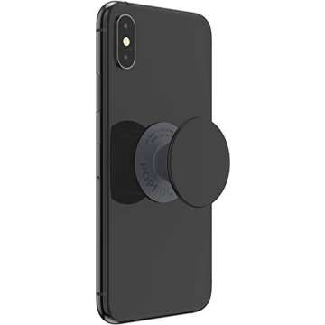 PopSockets: PopGrip Basic - Expanding Stand and Grip for Smartphones and Tablets [Top Not Swappable]
