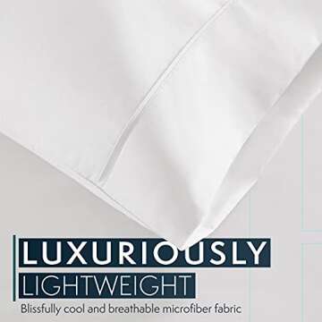 HC Collection King Size Bed Sheets - Soft, Durable, Luxury
