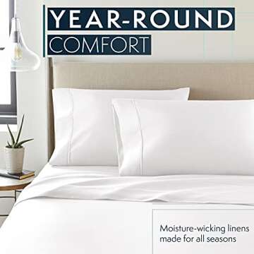 HC Collection King Size Bed Sheets - Soft, Durable, Luxury