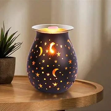 Charming Wax Warmer with Night Light for Aromatherapy