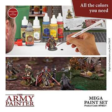The Army Painter Miniature Painting Kit 50 Colors