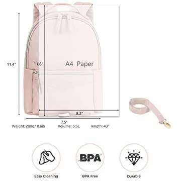 Fashion Toddler Backpack with Safety Leash for Girls