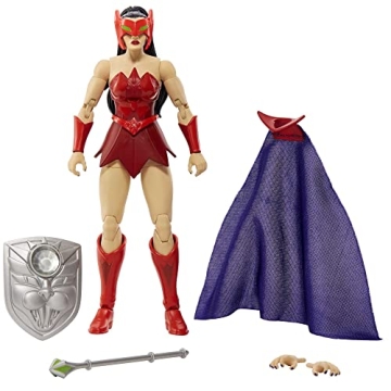 Masters of the Universe Masterverse Catra Action Figure with Accessories, 7-inch Motu Collectible Gi...