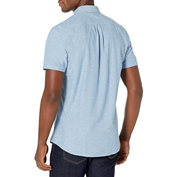 Goodthreads Men's Chambray Short-Sleeve Shirt - Slim Fit