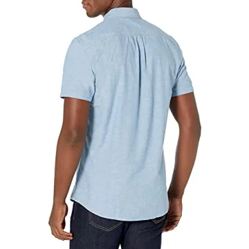 Goodthreads Men's Chambray Short-Sleeve Shirt - Slim Fit