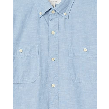 Goodthreads Men's Chambray Short-Sleeve Shirt - Slim Fit