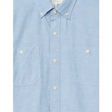 Goodthreads Men's Chambray Short-Sleeve Shirt - Slim Fit