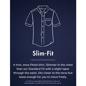 Goodthreads Men's Chambray Short-Sleeve Shirt - Slim Fit