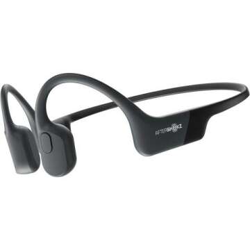 Aftershokz Aeropex Open-Ear Bone Conduction Headphones