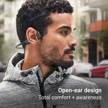 Aftershokz Aeropex Open-Ear Bone Conduction Headphones