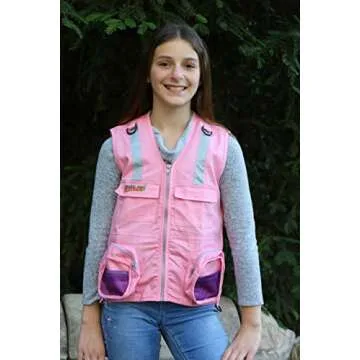 Eagle Eye Explorer Kids Cargo Vest with Safety Straps