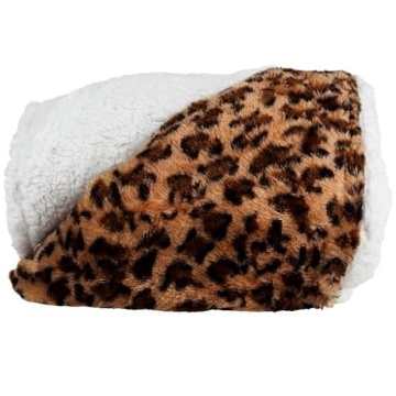 Sherpa Fleece Throw Blanket - Lightweight & Cozy Reversible