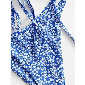 Stylish ZAFUL Floral Bikini Sets for Beach Parties